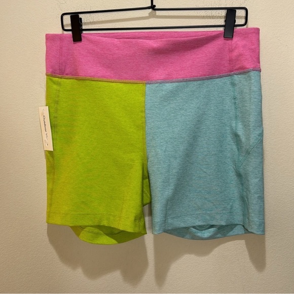 Outdoor Voices Warmup 5" Short bubblegum/peridot/caribbean XXS - Picture 4 of 7